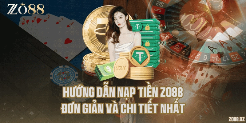 Hướng dẫn nạp tiền Zo88 đơn giản và chi tiết nhất